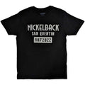 Black - Front - Nickelback Unisex Adult San Quentin T-Shirt