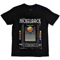 Black - Front - Nickelback Unisex Adult Those Days VHS Cotton T-Shirt