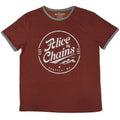 Red - Front - Alice In Chains Unisex Adult Circle Emblem Cotton T-Shirt