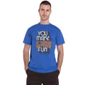 Blue - Side - Fleetwood Mac Unisex Adult You Make Loving Fun T-Shirt
