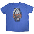 Blue - Front - Fleetwood Mac Unisex Adult You Make Loving Fun T-Shirt