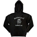 Black - Front - Motorhead Unisex Adult Europe ´81 Hoodie