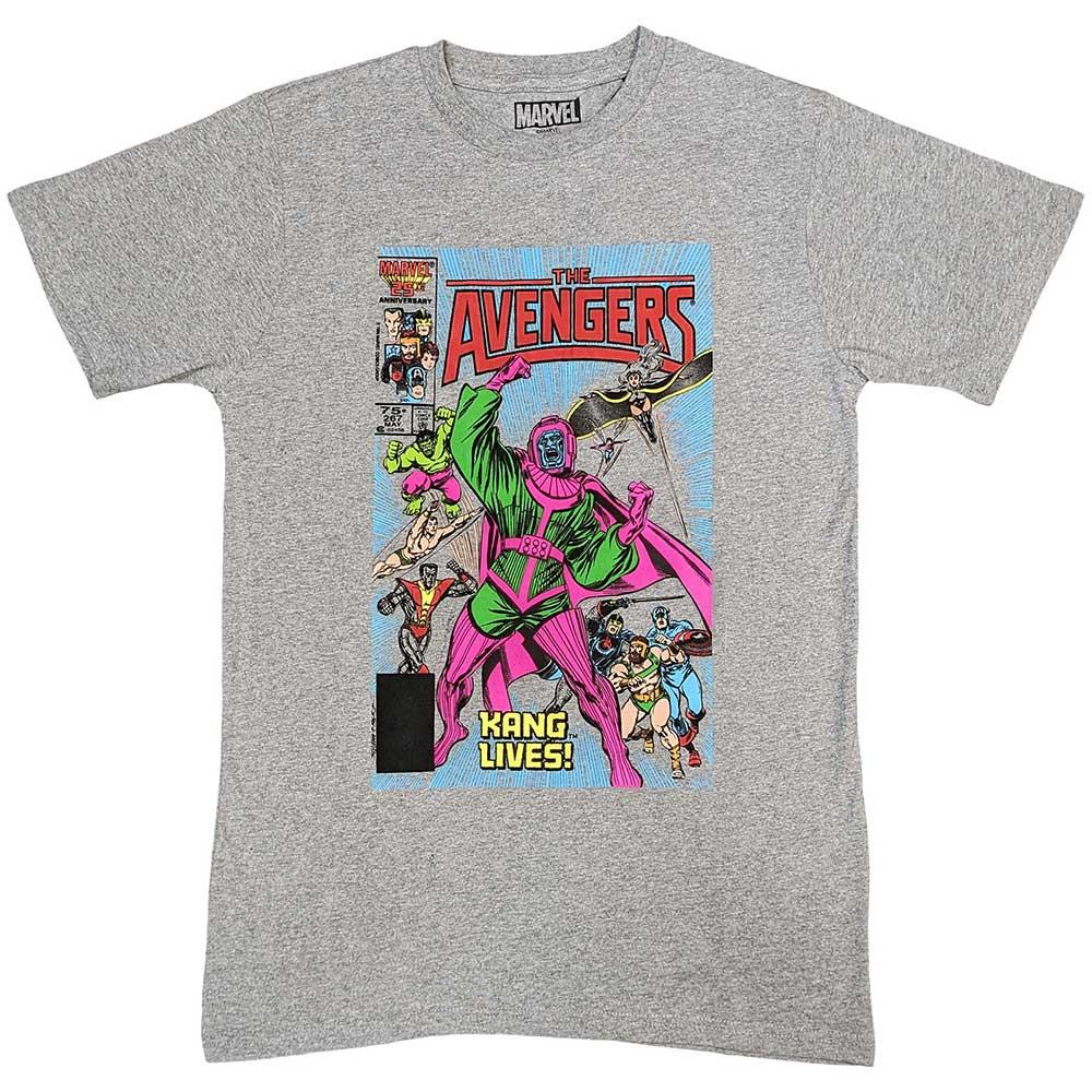 Grey - Front - Marvel Comics Unisex Adult Kang Lives T-Shirt