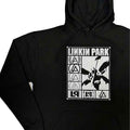 Black - Side - Linkin Park Unisex Adult Rectangle Logo Pullover Hoodie
