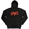 Black - Front - Slayer Unisex Adult Slatanic Hoodie