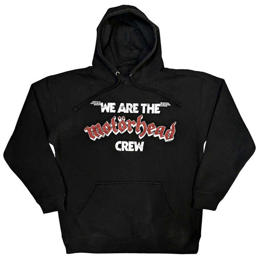 Black - Front - Motorhead Unisex Adult Crew Pullover Hoodie