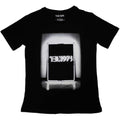 Black - Front - The 1975 Womens-Ladies Black Tour T-Shirt