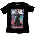 Black - Front - David Bowie Womens-Ladies Moonage Daydream Fade T-Shirt