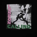 Black - Back - The Clash Womens-Ladies London Calling T-Shirt