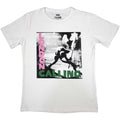 White - Front - The Clash Womens-Ladies London Calling T-Shirt