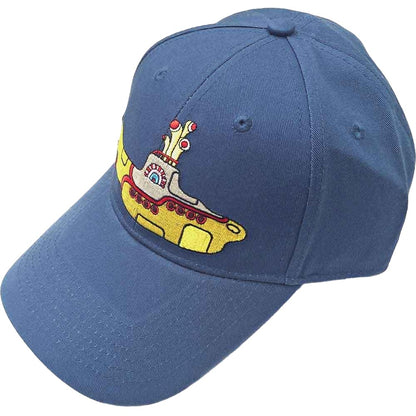 Denim Blue - Front - The Beatles Unisex Adult Yellow Submarine Baseball Cap