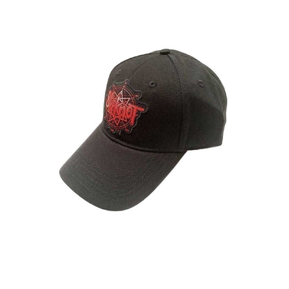 Black - Front - Slipknot Unisex Adult Logo Baseball Cap