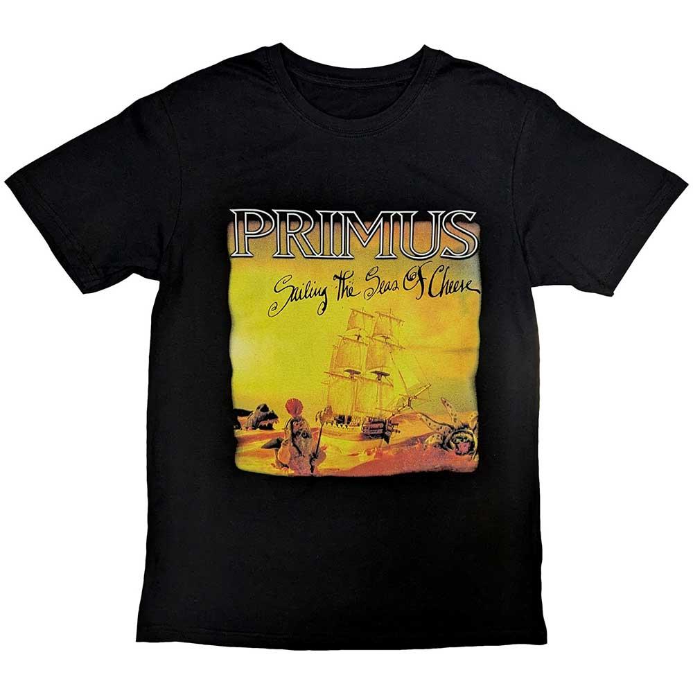 Black - Front - Primus Unisex Adult Sailing The Seas Of Cheese T-Shirt