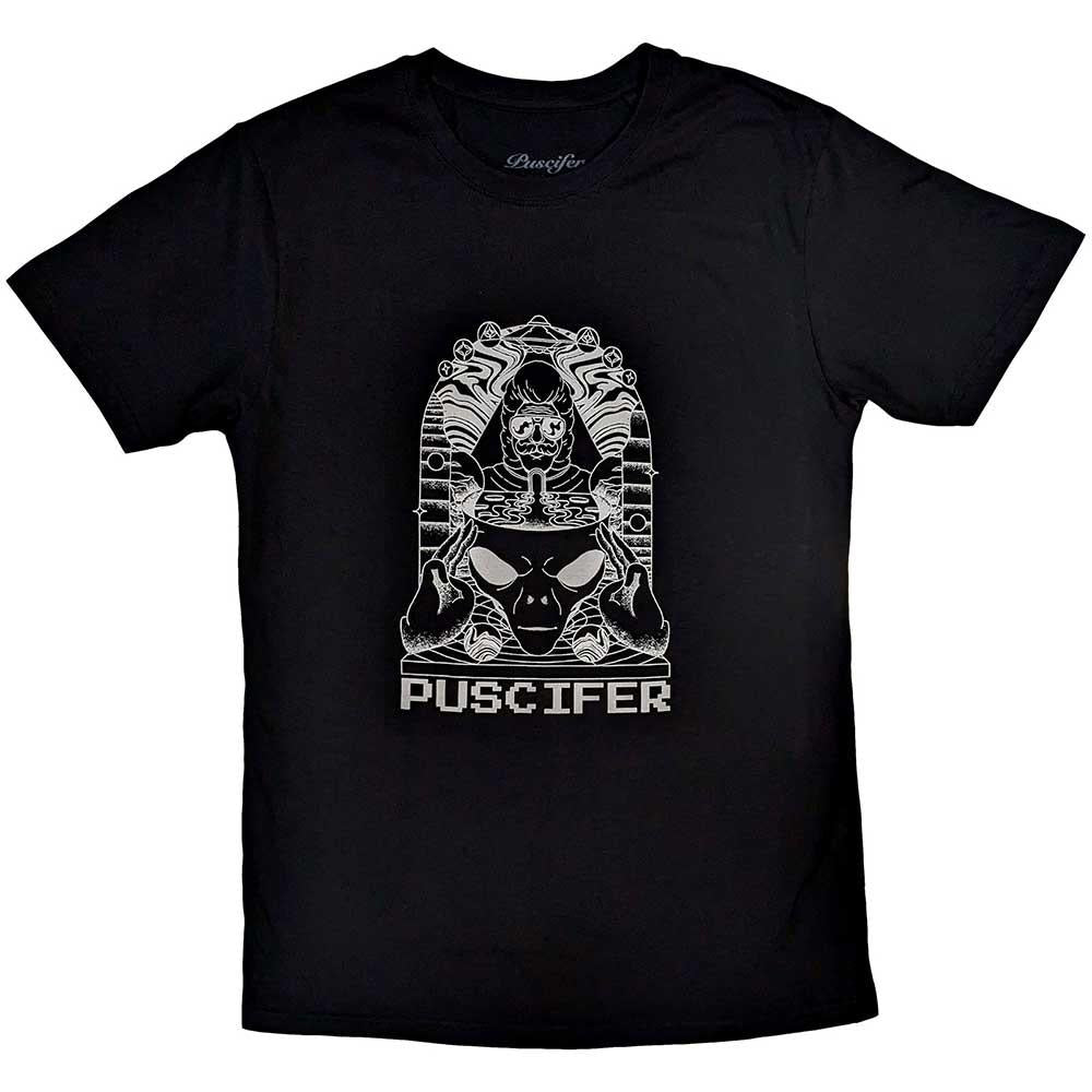 Black - Front - Puscifer Unisex Adult Alien Exist T-Shirt