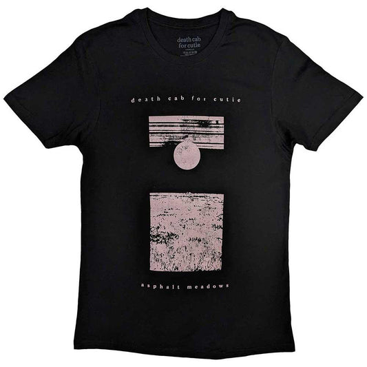 Black - Front - Death Cab For Cutie Unisex Adult Meadow T-Shirt
