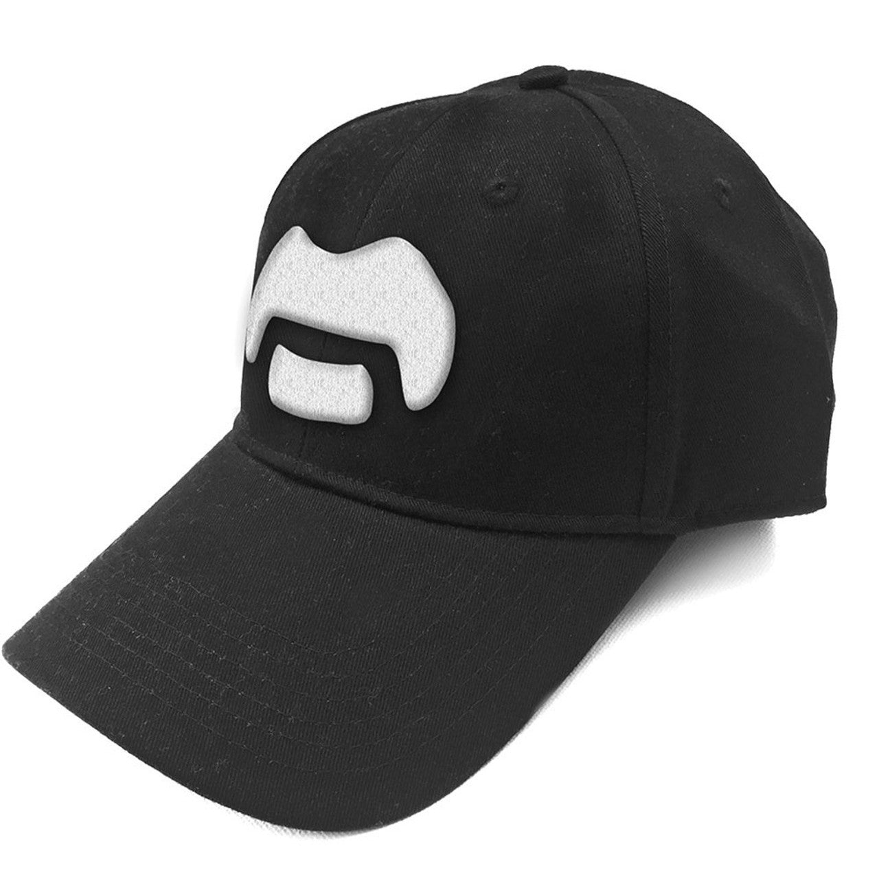 Black - Front - Frank Zappa Unisex Adult Moustache Baseball Cap