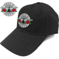 Black-Silver - Front - Guns N Roses Unisex Adult Circle Logo Baseball Cap