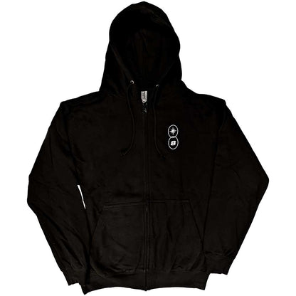 Black - Front - Dream Theater Unisex Adult Top Of The World Tour 2022 Zipped Hoodie