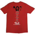 Red - Back - TLC Unisex Adult Celebration Of CSC European Tour 2022 T-Shirt
