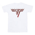 White - Front - Van Halen Womens-Ladies Classic Logo Cotton T-Shirt