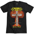 Black - Front - Machine Head Unisex Adult Jesus Wept Back Print T-Shirt