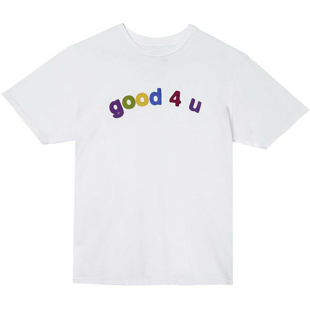 White - Front - Olivia Rodrigo Unisex Adult Good 4 U T-Shirt