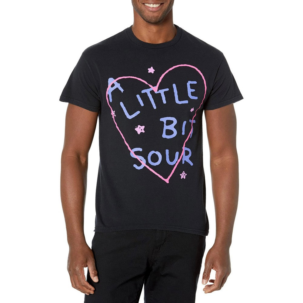 Black - Front - Olivia Rodrigo Unisex Adult A Little Bit Sour T-Shirt