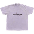 Purple - Front - Olivia Rodrigo Unisex Adult Olivia 4 Evr Brutal T-Shirt