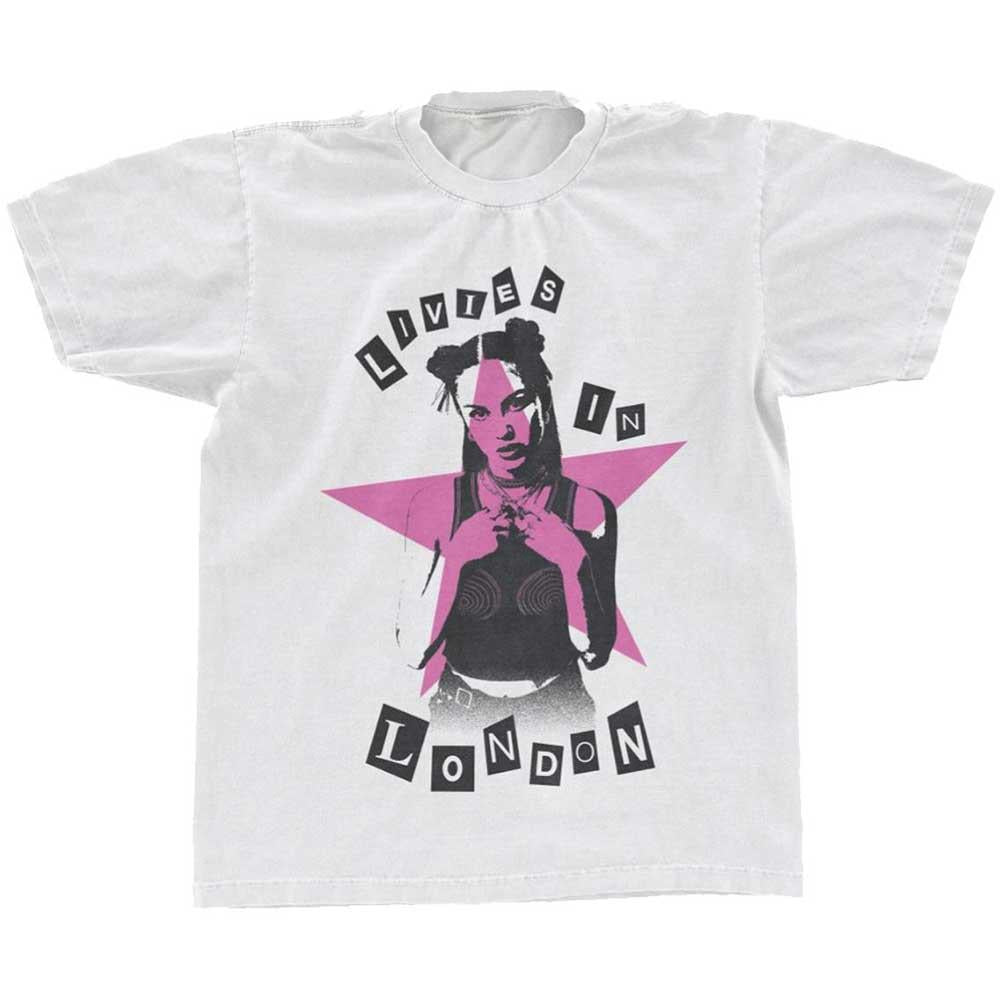 White - Front - Olivia Rodrigo Unisex Adult Livie´s In London T-Shirt
