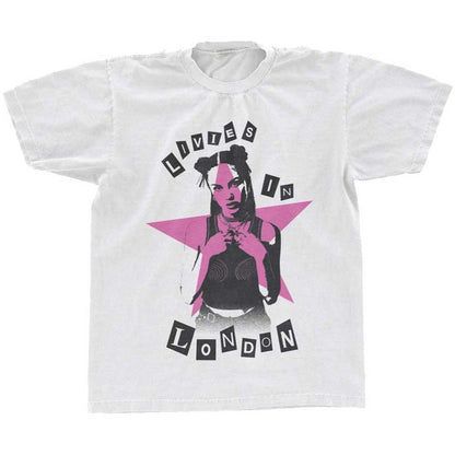 White - Front - Olivia Rodrigo Unisex Adult Livie´s In London T-Shirt