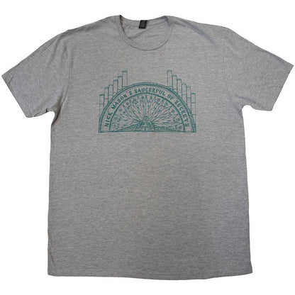 Grey - Front - Nick Mason´s Saucerful Of Secrets Unisex Adult Relic T-Shirt