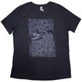 Navy Blue - Front - Nick Mason´s Saucerful Of Secrets Womens-Ladies Echoes Tour T-Shirt