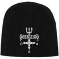 Black - Front - Dissection Logo Beanie