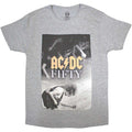 Grey - Front - AC-DC Unisex Adult Angus Stage Cotton T-Shirt