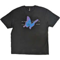 Black - Front - Post Malone Unisex Adult 2023 Tour Butterfly T-Shirt