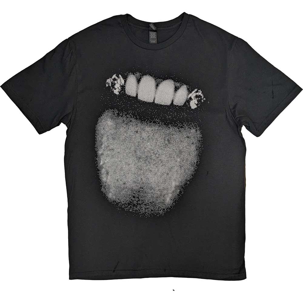 Black - Front - Post Malone Unisex Adult Fangs 2023 Tour Dates T-Shirt