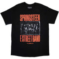 Black - Front - Bruce Springsteen & The E Street Band Unisex Adult Tour 23 Band Photo T-Shirt
