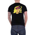 Black - Back - Blondie Unisex Adult Punk Logo T-Shirt