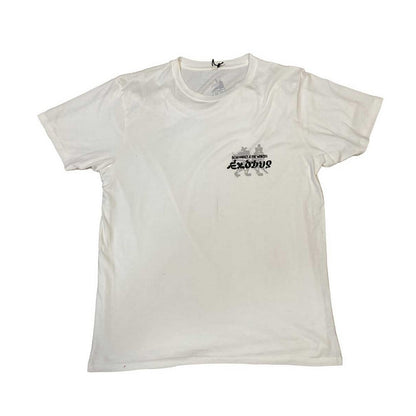 White - Front - Bob Marley & The Wailers Unisex Adult Exodus Track List Organic Hi-Build T-Shirt