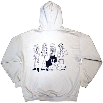 Sand - Back - Maneskin Unisex Adult Doodles Hoodie
