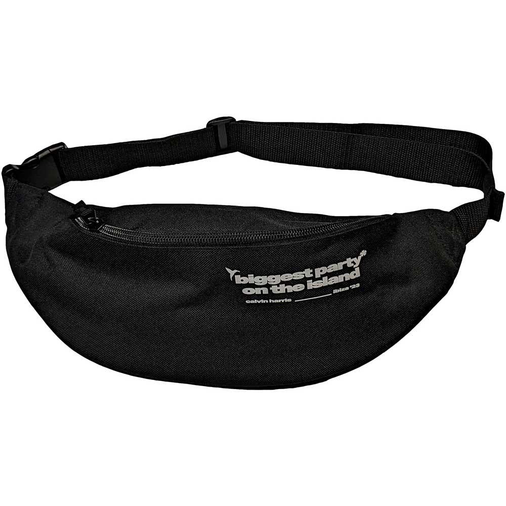 Black - Front - Calvin Harris Biggest Party Waist Bag