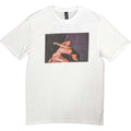 White - Front - Post Malone Unisex Adult Burn It Down 2023 Tour Dates T-Shirt