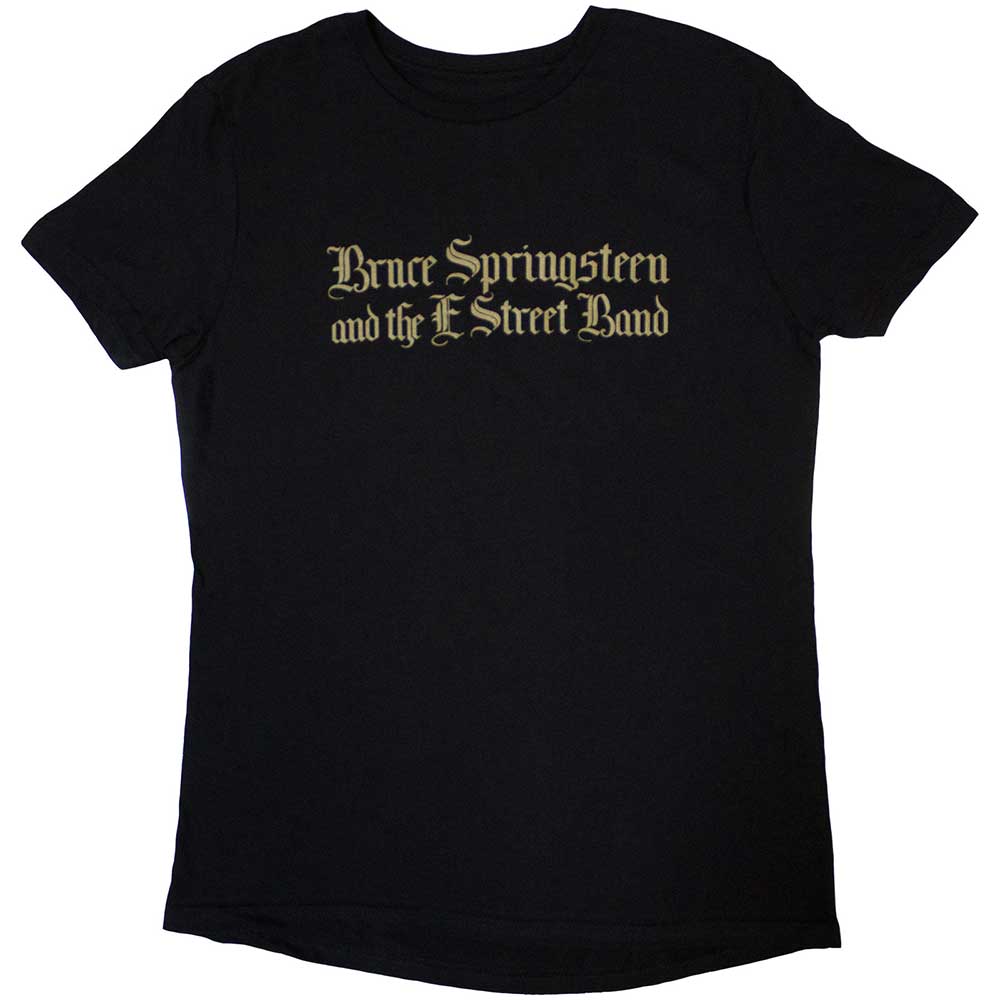 Black - Front - Bruce Springsteen Womens-Ladies Tour ´23 Religious T-Shirt