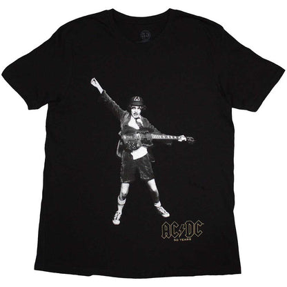 Black - Front - AC-DC Unisex Adult Emblems T-Shirt