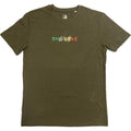 Green - Front - Bob Marley Unisex Adult One Love Dreads T-Shirt