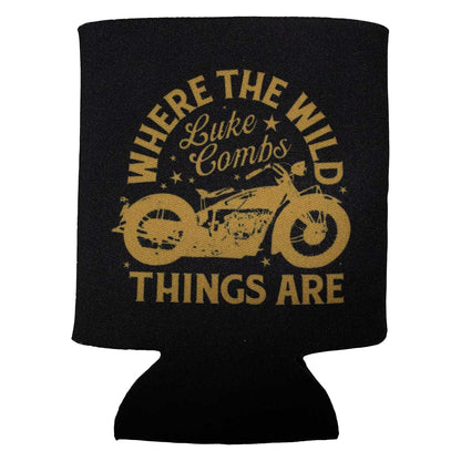 Black-Yellow - Front - Luke Combs Tour 23 Where The Wild Things Are Can Sleeve