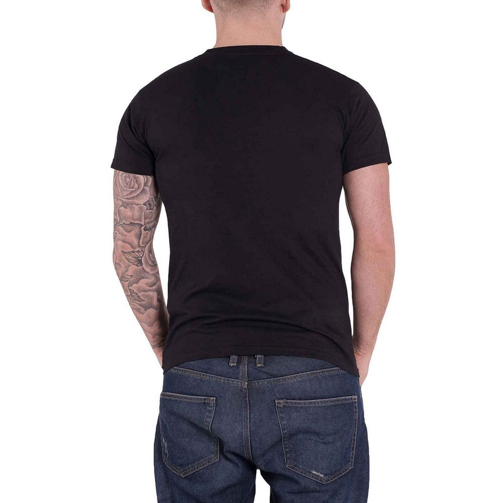 Black - Back - Monty Python Unisex Adult Bright Side Eye Test T-Shirt