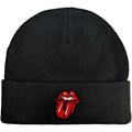 Black - Front - The Rolling Stones Unisex Adult Hackney Diamonds Shards Logo Beanie