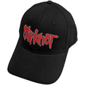 Black - Front - Slipknot Text Logo Baseball Cap