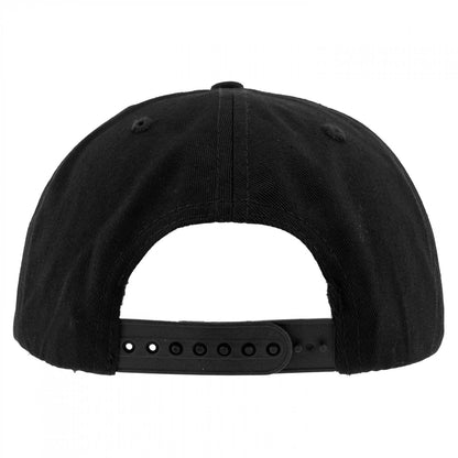 Black - Back - Wu-Tang Clan Unisex Adult Logo Snapback Cap